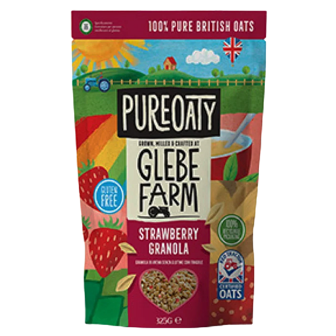 Glebe Farm PureOaty Strawberry Oat Granola