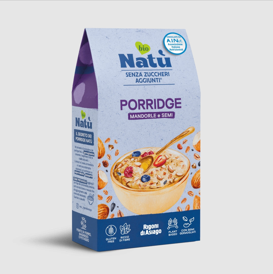 Natù Porridge Mandorle e Semi (Almonds and Seeds)