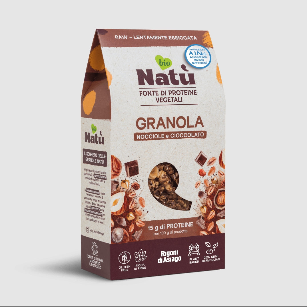 Natù Granolawith Hazelnuts and Chocolate