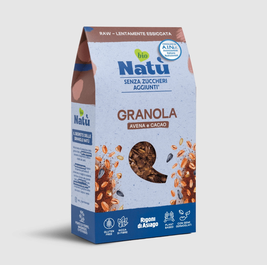 Natù Granola with Oats and Cocoa