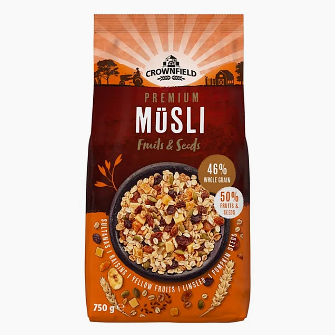 Crownfield Premium Müsli Fruits & Seeds