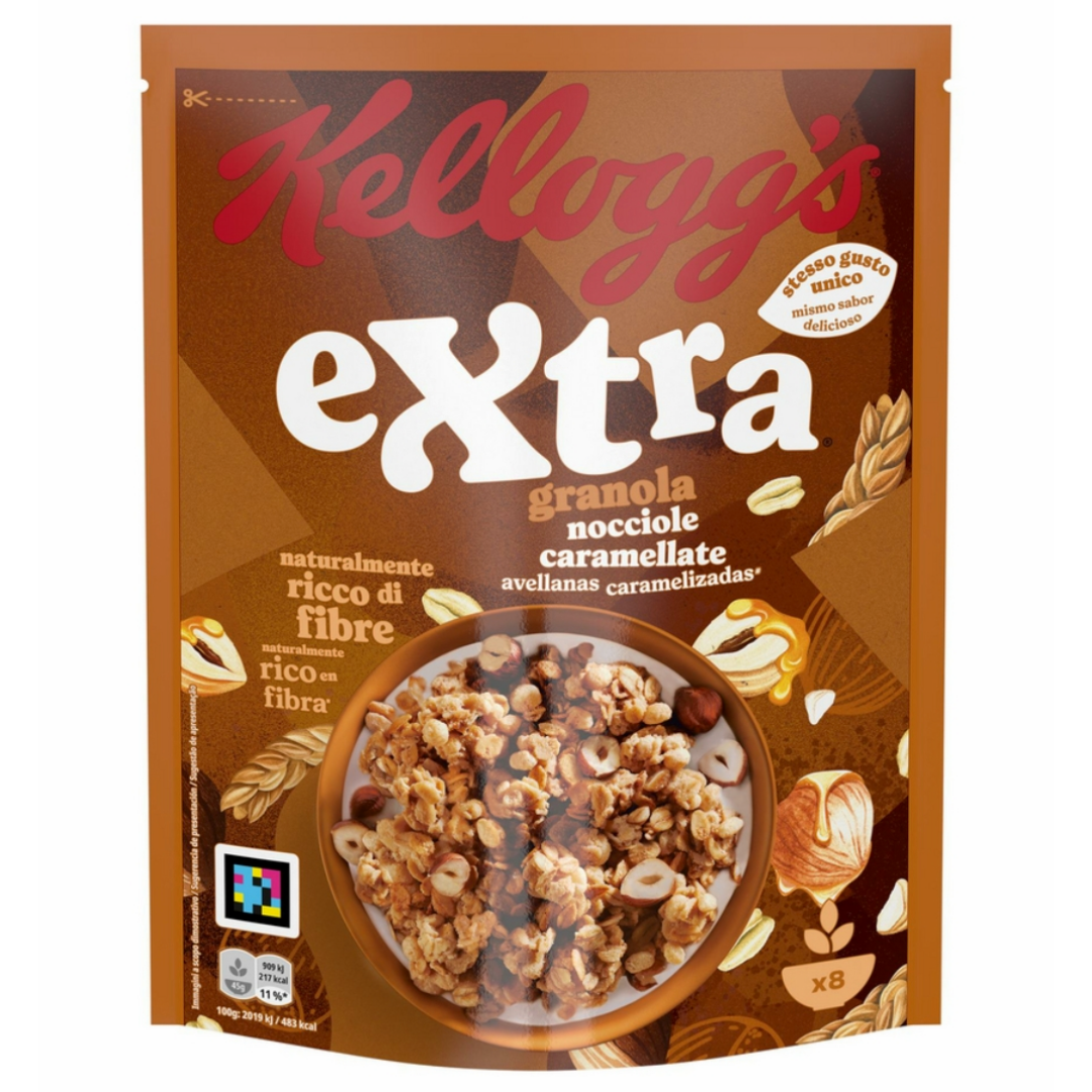 Kellogg's Extra Granola Nocciole Caramellate