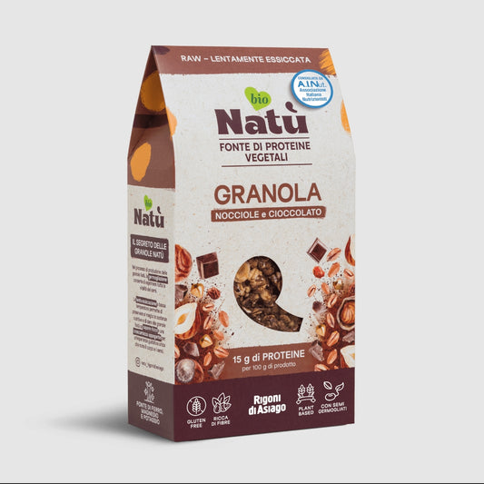 Natù Granolawith Hazelnuts and Chocolate