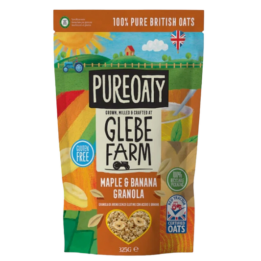 Glebe Farm PureOaty Maple & Banana Oat Granola