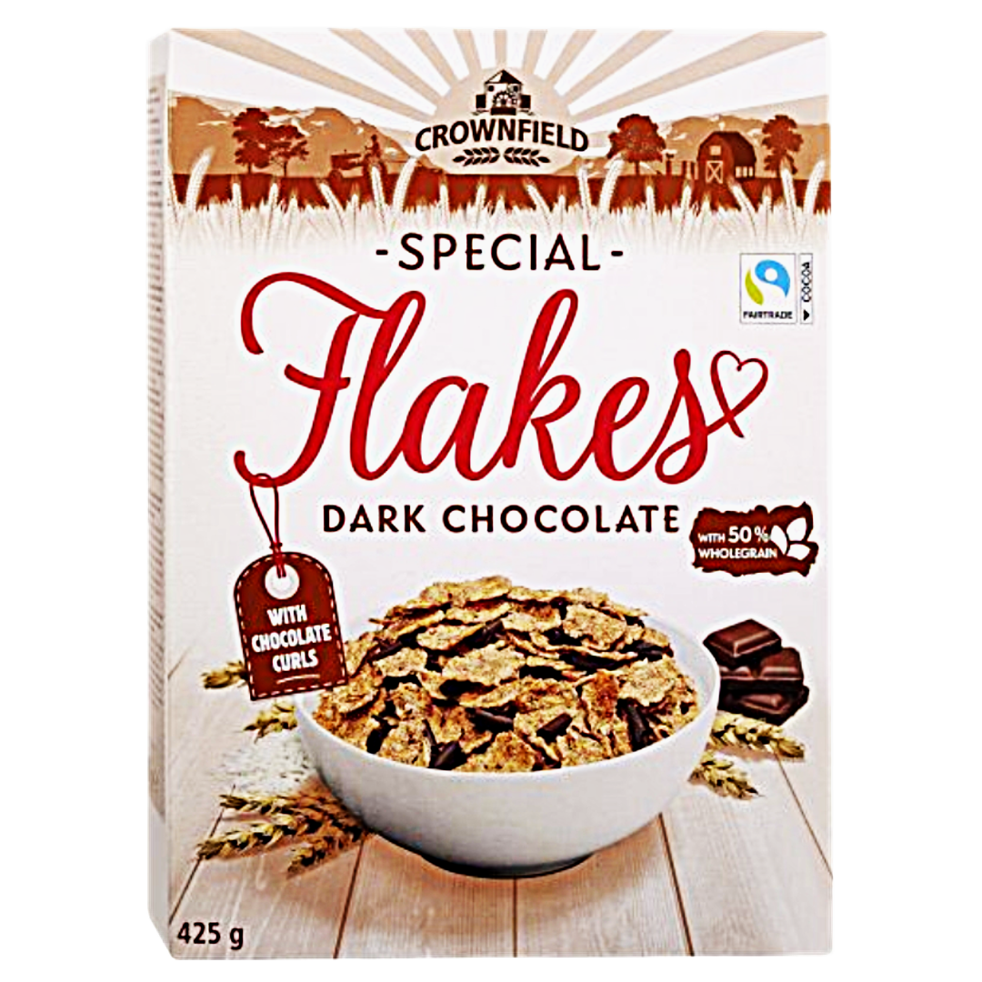Crownfield Special Flakes Dark Chocolate