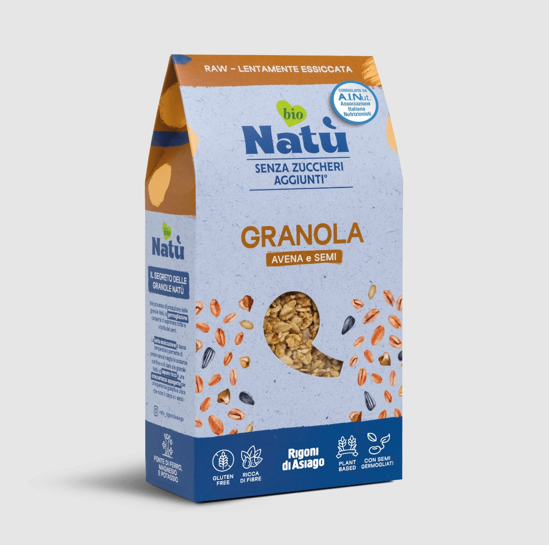 Rigoni di Asiago Natù Granola Avena e Semi (Oats and Seeds)